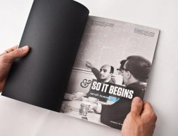 畫冊設計中的黑白灰