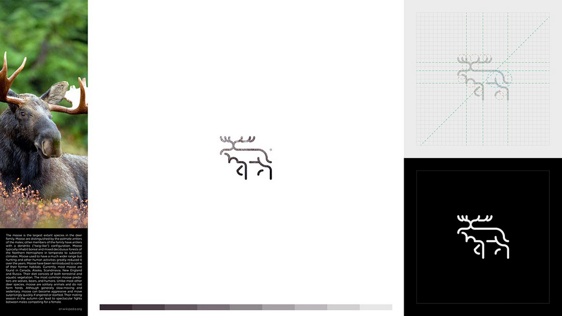 動物簡筆畫logo設(shè)計(jì)練習(xí)